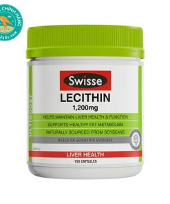 Mầm đậu nành Úc Swisse Ultiboost Lecithin 150 viên