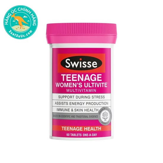 Swisse Teenage Women’s Ultivite Multivitamin