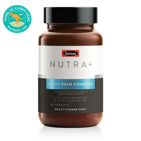 Thuốc giảm viêm khớp Swisse Nutra+ Joint Pain Complex 60 viên