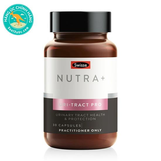 Thuốc hỗ trợ đường tiết niệu Swisse Nutra + Uri Tract Pro 30 viên