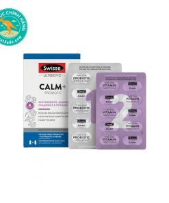 Thuốc giảm căng thẳng và hỗ trợ tiêu hóa Swisse Ultibiotic Calm + Probiotic