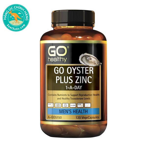 Tinh chất hàu Úc GO Healthy Oyster Plus Zinc 1-A-Day