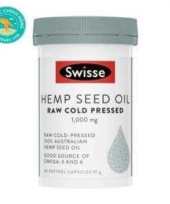 Tinh dầu hạt gai dầu Swisse Hemp Seed Oil 60 viên