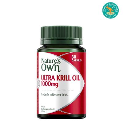Viên-uống-dầu-cá-nhuyễn-thể-Nature’s-Own-Ultra-Krill-Oil-1000mg-30-viên-nang-mềm