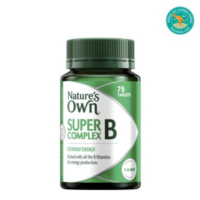 Viên-uống-tăng-cường-vitamin-B-Nature's-Own-Super-B-Complex-75-viên