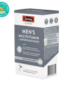 Vitamin tổng hợp của Úc Swisse Ultivite Men’s Multivitamin + Superfood blend