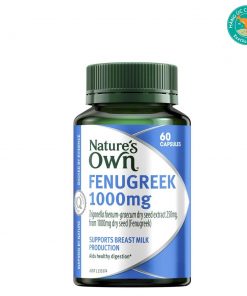 Viên-Uống-Lợi-Sữa-Nature’s-Own-FenuGreek-1000mg-60-viên