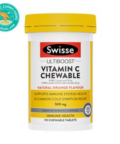 Viên nhai Swisse Ultiboost Vitamin C Chewable 110 viên