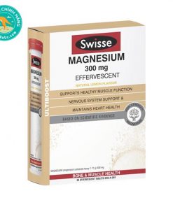 Viên sủi bổ sung magie Swisse Ultiboost Magnesium 300mg 60 viên