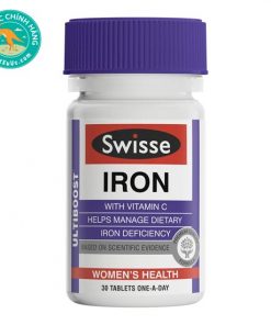 Viên uống bổ sung Sắt Swisse Ultiboost Iron 30 viên