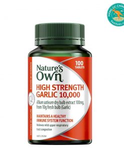 Viên-uống-bổ-sung-chiết-xuất-tỏi-hàm-lượng-cao-Nature's-Own-High-Strength-Garlic-10000mg-100-viên-nén