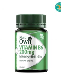 Viên-uống-bổ-sung-vitamin-B6-Nature's-Own-Vitamin-B6-200mg-60-viên-nén