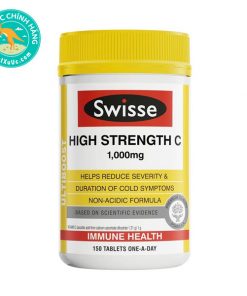 Viên uống bổ sung vitamin C Swisse Ultiboost High Strength C 1000mg 150 viên