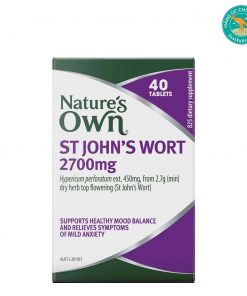 Viên-uống-giảm-căng-thẳng-Nature’s-Own-St-Johns-Wort-2700mg-40-viên-nén
