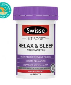Viên uống thư giãn, hỗ trợ giấc ngủ Swisse Ultiboost Relax & Sleep 60 viên