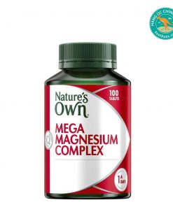 Viên-uống-tăng-cường-Magie-và-vitamin-Nature's-Own-Mega-Magnesium-Complex-100-viên-nén