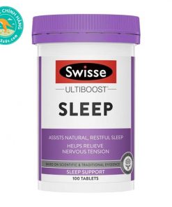 Viên uống tăng cường giấc ngủ Swisse Ultiboost Sleep 100 viên