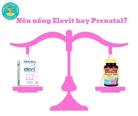 Nên uống Elevit hay Prenatal