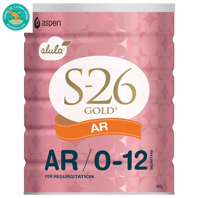 Sữa S26 Úc Gold Alula Anti Reflux 900g