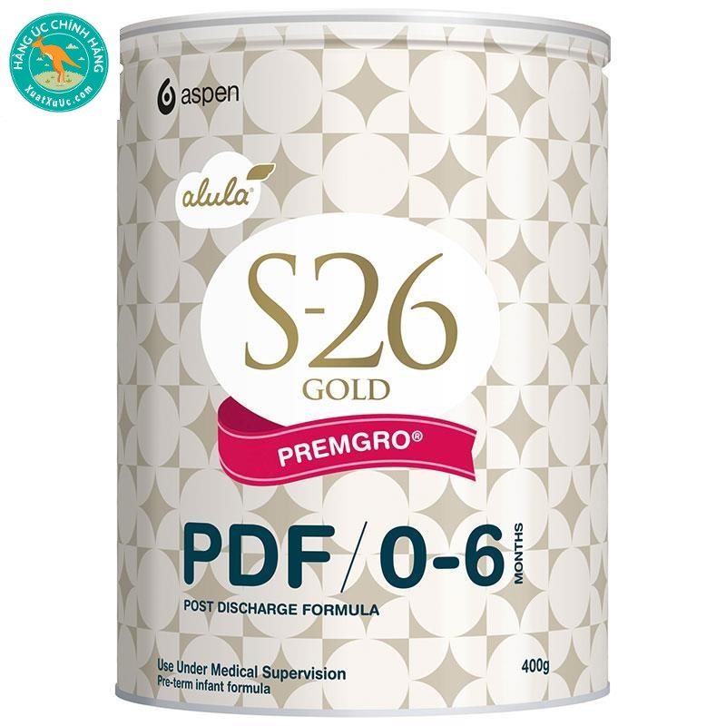 Sữa S26 Úc Gold Alula Premgro 400G