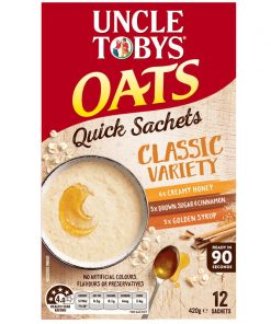 Yến mạch Úc tươi giảm cân Uncle Tobys [CLASSIC] 12 gói